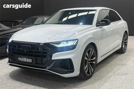 White 2020 Audi SQ8 Wagon Tdi Quattro