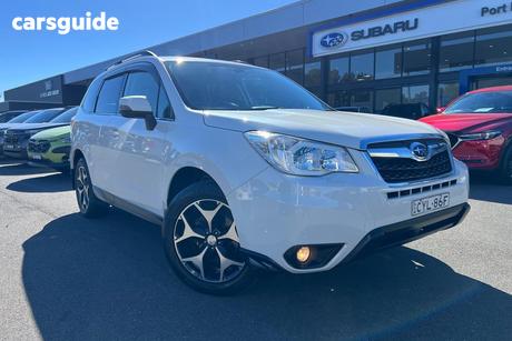 White 2015 Subaru Forester Wagon 2.5I-L