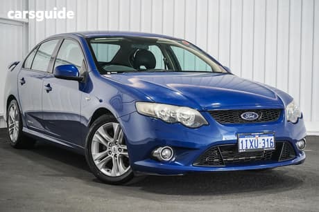Blue 2009 Ford Falcon Sedan Xr6