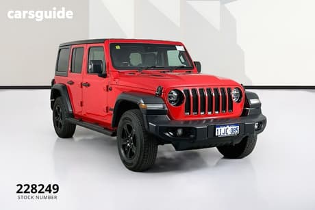 Red 2021 Jeep Wrangler Unlimited Hardtop Night Eagle (4X4)