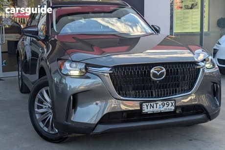 Grey 2023 Mazda CX-90 Wagon G50E Touring Mhev