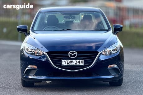 Blue 2013 Mazda 3 Sedan Neo