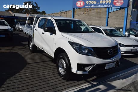 White 2019 Mazda BT-50 Dual Cab Utility Xt (4X2) (5Yr)