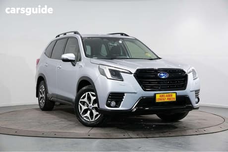 Silver 2022 Subaru Forester Wagon 2.5I-L (Awd)