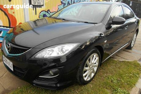 Black 2012 Mazda 6 Sedan Touring