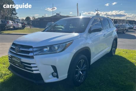 White 2018 Toyota Kluger Wagon Gx (4X2)