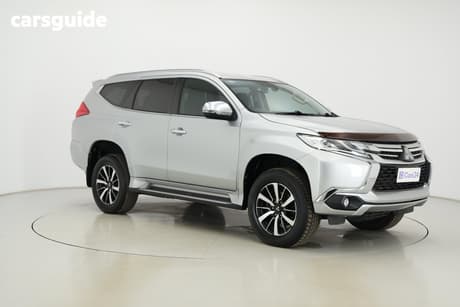 Silver 2018 Mitsubishi Pajero Sport Wagon Gls (4X4) 5 Seat