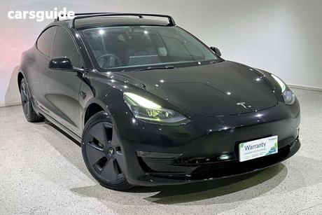 Black 2023 Tesla Model 3 Sedan Long Range