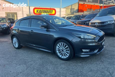 Silver 2017 Ford Focus Hatchback Sport