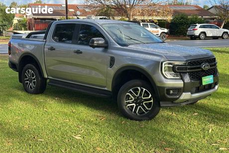 Silver 2023 Ford Ranger Double Cab Pick Up Sport 2.0 (4X4)