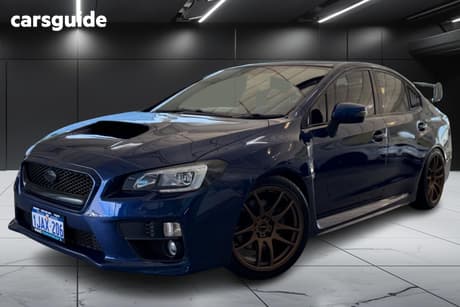 Blue 2015 Subaru WRX Sedan Premium (Awd)
