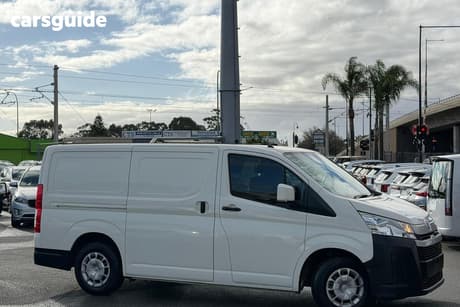 White 2019 Toyota HiAce Van Lwb