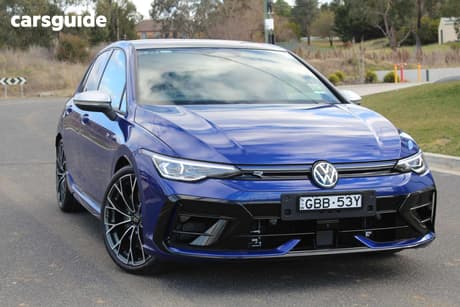 Blue 2026 Volkswagen Golf Hatchback R