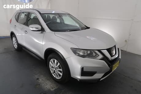 Silver 2018 Nissan X-Trail Wagon St (2Wd)