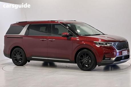 Red 2022 Kia Carnival Wagon Platinum