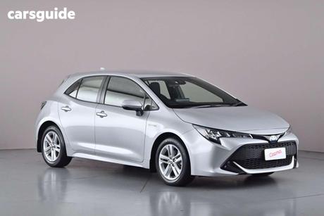 Silver 2019 Toyota Corolla Hatchback Ascent Sport (Hybrid)