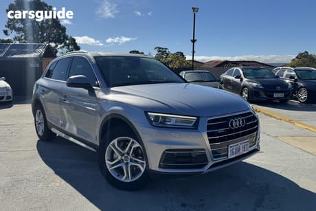 Silver 2017 Audi Q5 Wagon 2.0 Tdi Quattro Design