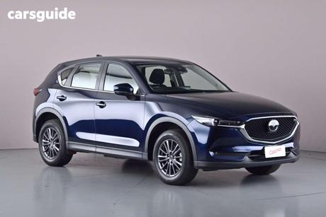 Blue 2020 Mazda CX-5 Wagon Maxx Sport (Fwd)