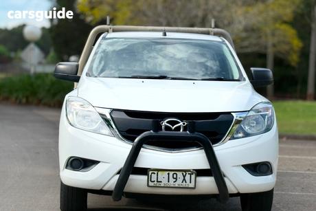 White 2017 Mazda BT-50 Cab Chassis Xt (4X2)