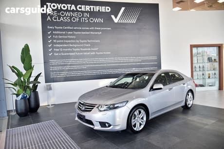 Silver 2013 Honda Accord Euro Sedan Luxury