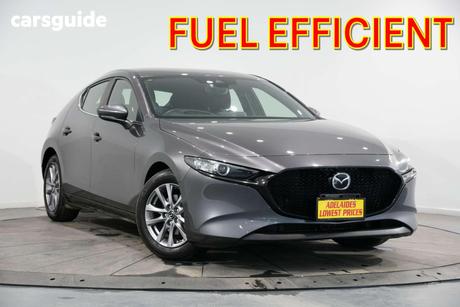 Grey 2021 Mazda 3 Hatchback G20 Pure