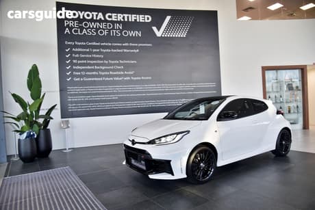 White 2024 Toyota GR Yaris Hatchback Gt