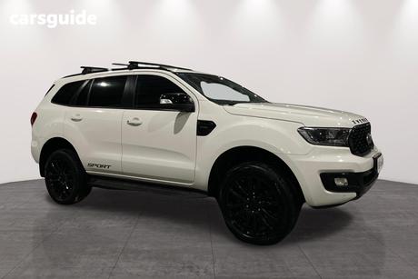 White 2022 Ford Everest Wagon Sport (4Wd)