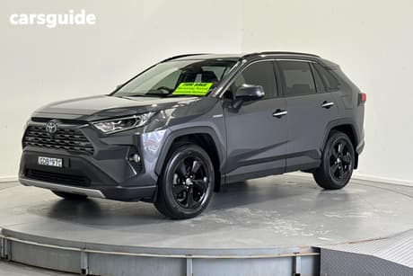 Grey 2020 Toyota RAV4 Wagon Cruiser Awd Hybrid