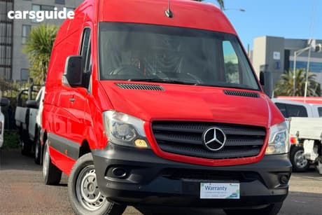 Red 2018 Mercedes-Benz Sprinter Van 313Cdi Lwb Hi Roof