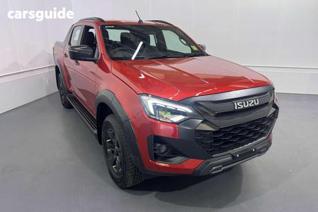Orange 2026 Isuzu D-MAX Crew Cab Utility X-Terrain (4X4)