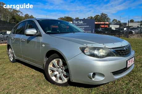 Silver 2007 Subaru Impreza Hatchback R (Awd)