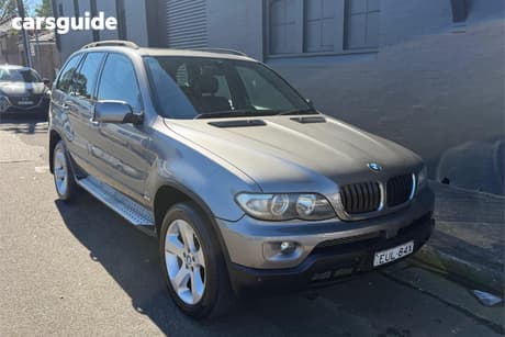 Grey 2007 BMW X5 Wagon 3.0I