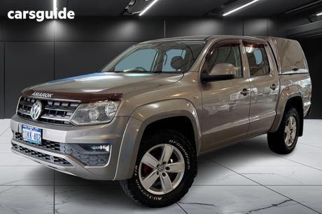 Grey 2018 Volkswagen Amarok Dual Cab Utility Tdi420 Core Plus (4X4)