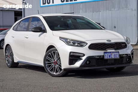 White 2019 Kia Cerato Hatchback Sport+ Safety Pack