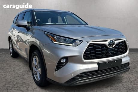 Silver 2023 Toyota Kluger Wagon Gx Awd