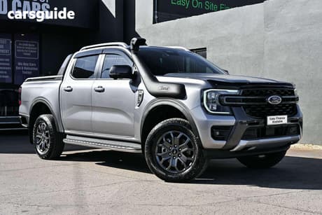 Silver 2023 Ford Ranger Double Cab Pick Up Wildtrak 3.0 (4X4)