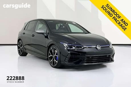 Black 2023 Volkswagen Golf Hatchback R 4Motion
