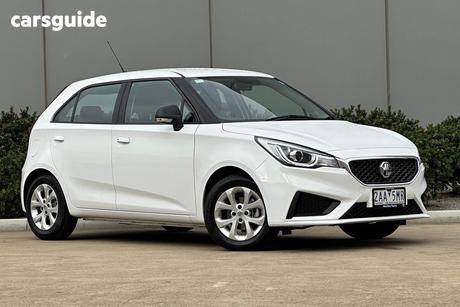 White 2023 MG MG3 Hatchback Core