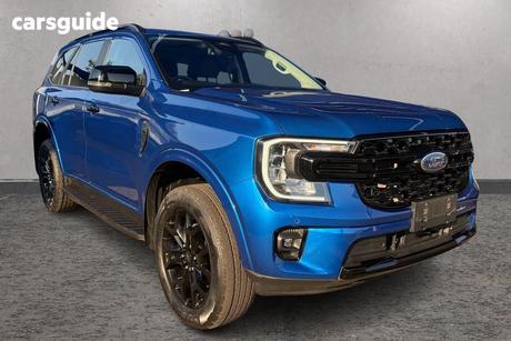 Blue 2025 Ford Everest Wagon Sport (4Wd)