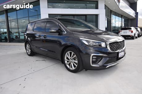 Grey 2020 Kia Carnival Wagon Platinum