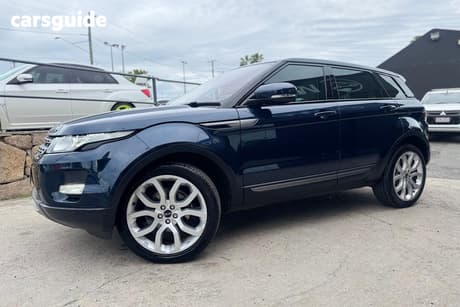Black 2012 Land Rover Range Rover Evoque SUV SD4 PURE 4X4