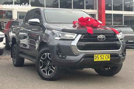 Grey 2022 Toyota Hilux Double Cab Pick Up Sr5 (4X4)