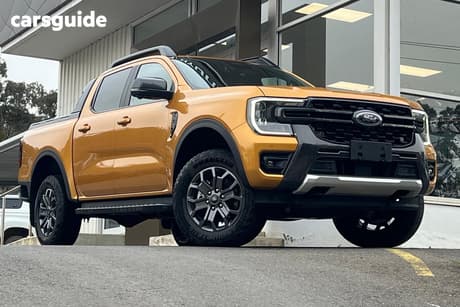 Yellow 2025 Ford Ranger Double Cab Pick Up Wildtrak 3.0 (4X4)