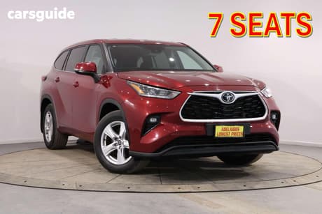 Red 2022 Toyota Kluger Wagon Gx 2Wd