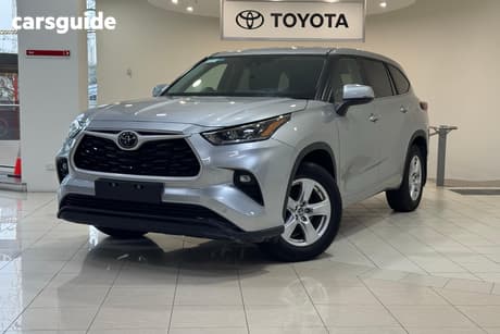 Silver 2025 Toyota Kluger Wagon Gx Hybrid Awd
