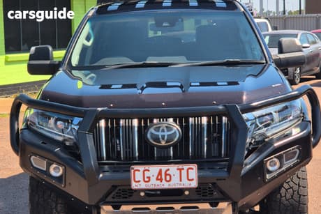 Blue 2021 Toyota Landcruiser Prado Wagon Gxl