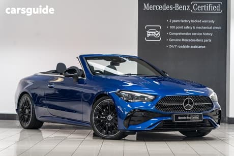 Blue 2025 Mercedes-Benz Cle300 Cabriolet 4Matic Mhev
