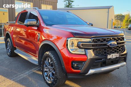 Orange 2022 Ford Ranger Double Cab Pick Up Wildtrak 3.0 (4X4)