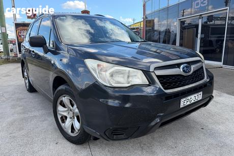 Blue 2013 Subaru Forester Wagon 2.5I
