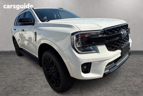 White 2025 Ford Everest Wagon Sport (4Wd)